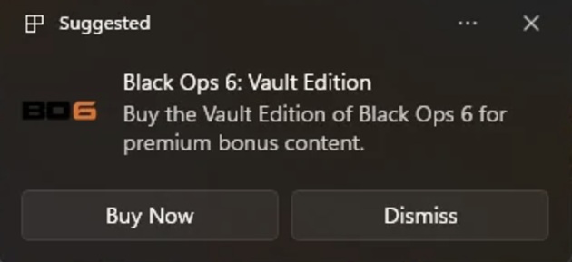 Black Ops 6 in Microsoft Defender