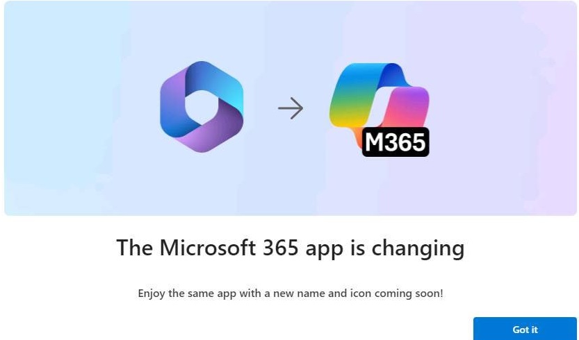 Microsoft 365 Copilot app