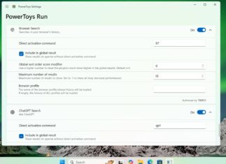 PowerToys Run on Windows 11