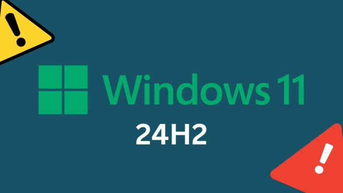 windows 11 24h2 errors