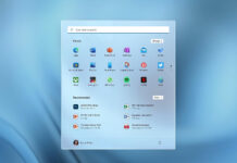 Windows 11 Start menu recommended